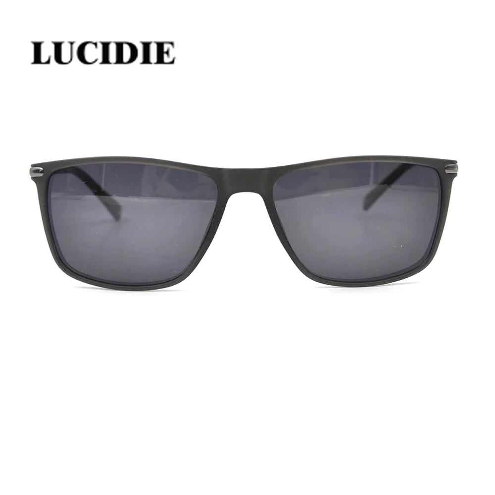 LUCIDIE Стильные черные солнцезащитные очки для мужчин и женщин