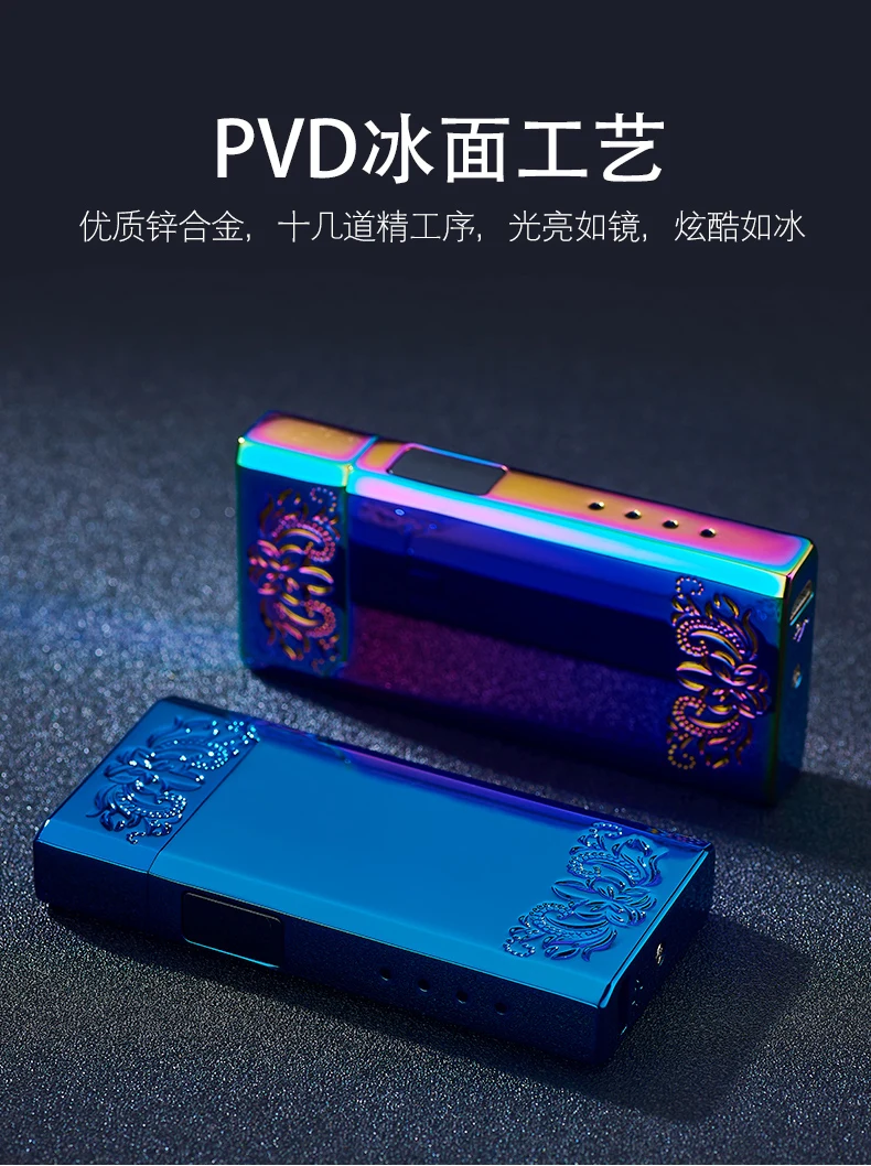 Зажигалка USB Электронная плазменная Зажигалка для курения Электронная зажигалка перезаряжаемые аксессуары для сигарет