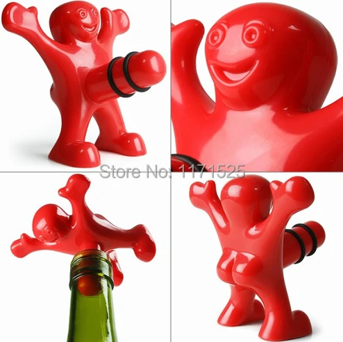 inhoud alleen Trend Creatieve bar keuken wijn tool sex censuur happy kleine man flessenstop  verzegelde rode wijn guy|wine juice|wine potwine beverage - AliExpress