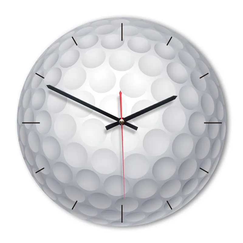 Nordic best selling wall clock home printing creative living room bedroom ball acrylic decorative clock wall hangings
