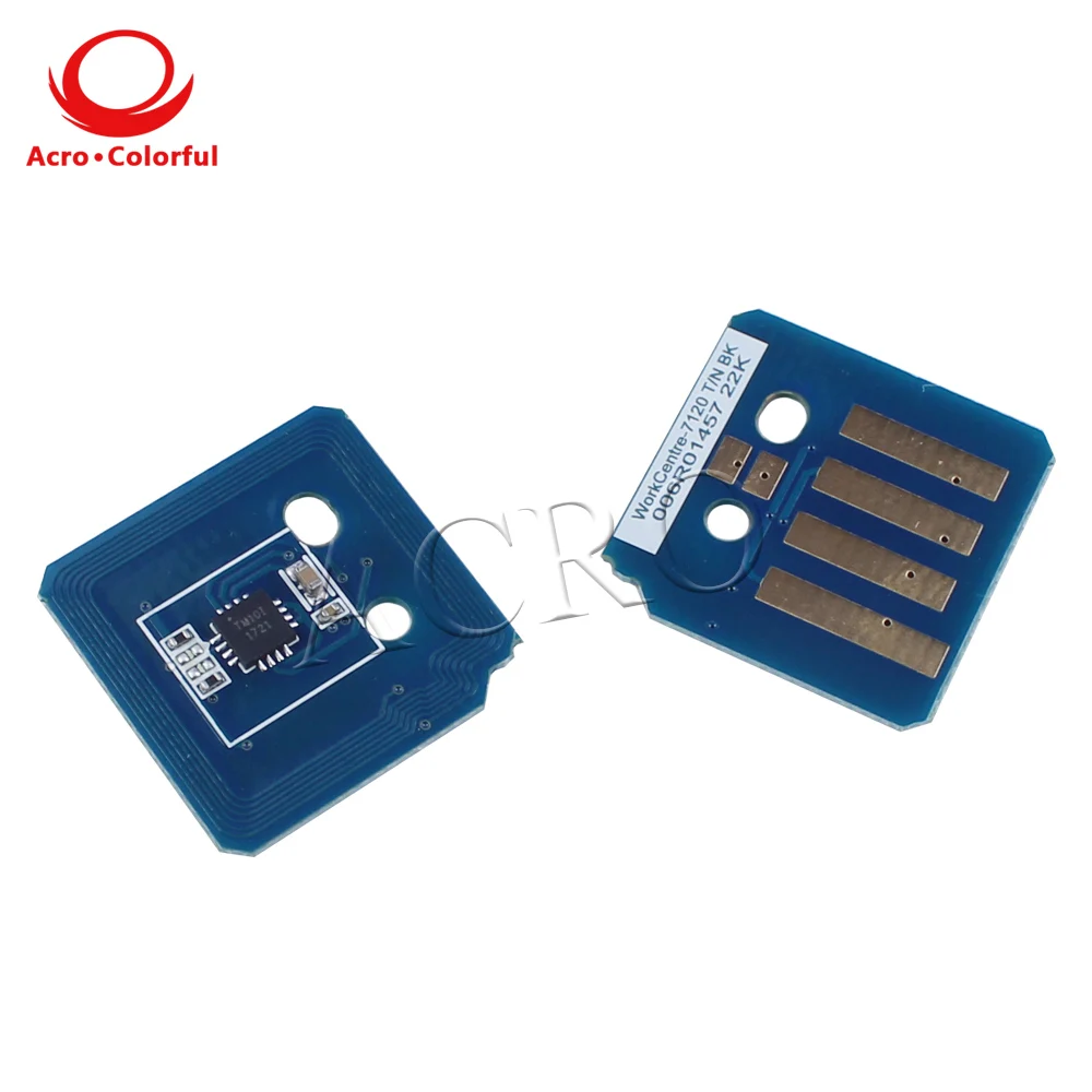

006R01453 006R01456 006R01455 reset chip for Xerox WorkCentre 7120 7125 7220 7225 Metered laser printer copier toner cartridge