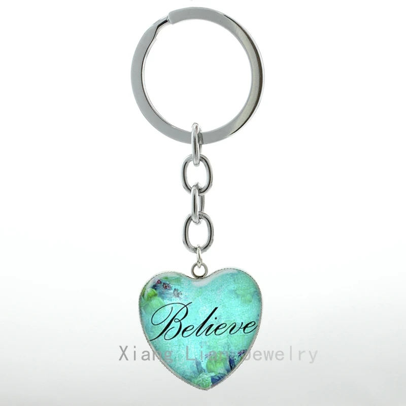 Romant Heart Shape Pendant Believe Heart Keychain Keyring Faith Hope Love Charm Word Believe Women Jewelry Key Chain Ring H In Key Chains From Jewelry Romant Heart Shape Pendant Believe Heart Keychain Keyring Faith Hope Love Charm Word Believe Women Jewelry Key Chain Ring H In Key Chains From Jewelry