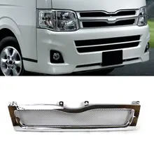 ForToyota Hiace 200 2010-2013 хромированная передняя решетка для девочек Модифицированная