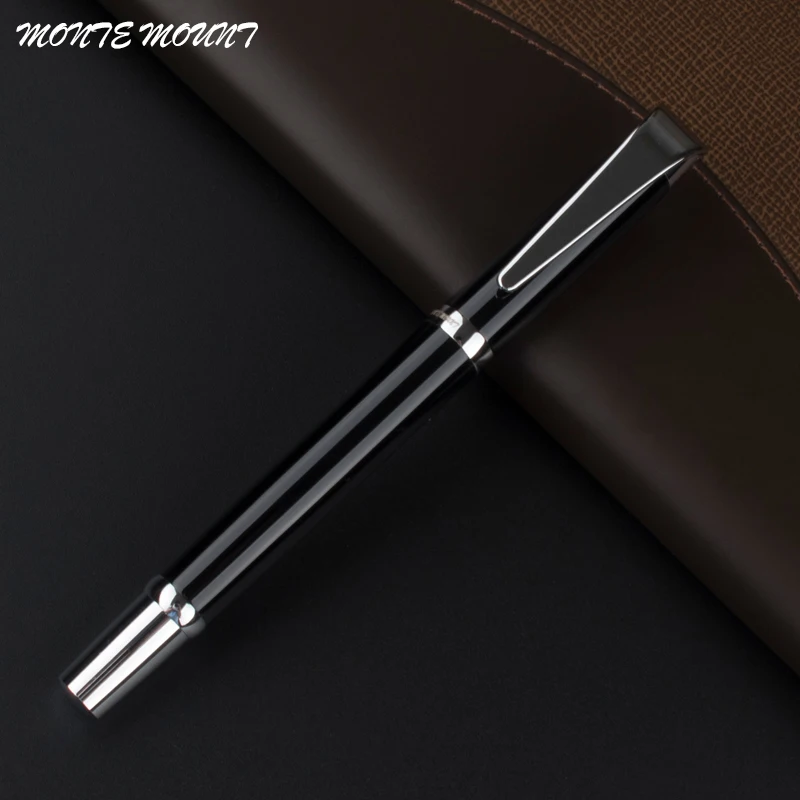 MONTE MOUNT black roller ball Pen with school Office Stationery luxury