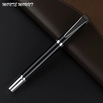 

MONTE MOUNT black roller ball Pen with school Office Stationery luxury Writing Cute pens gift A9