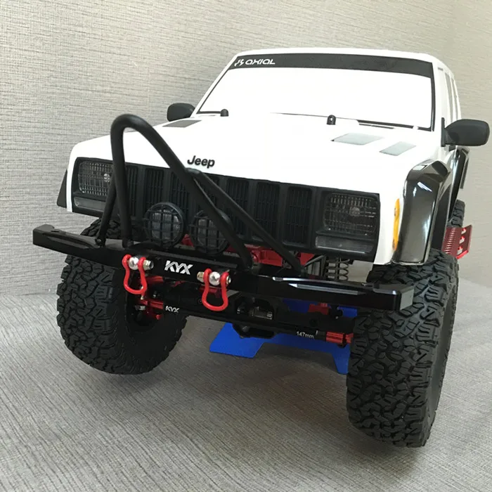 Metal front bumper For 1/10 Axial scx10 Jeep 90035 90027 Rc Crawler Car Part Metal front bumper For 1/10 Axial scx10 Jeep 90035 90027 Rc Crawler Car Part