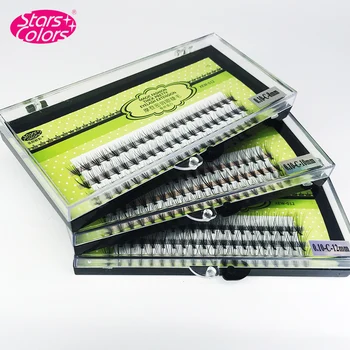 

Fibroin Material 10D Makeup Eyelash 0.10mm C Curl Individual black lashes eyelash extensions false eye lash cilia