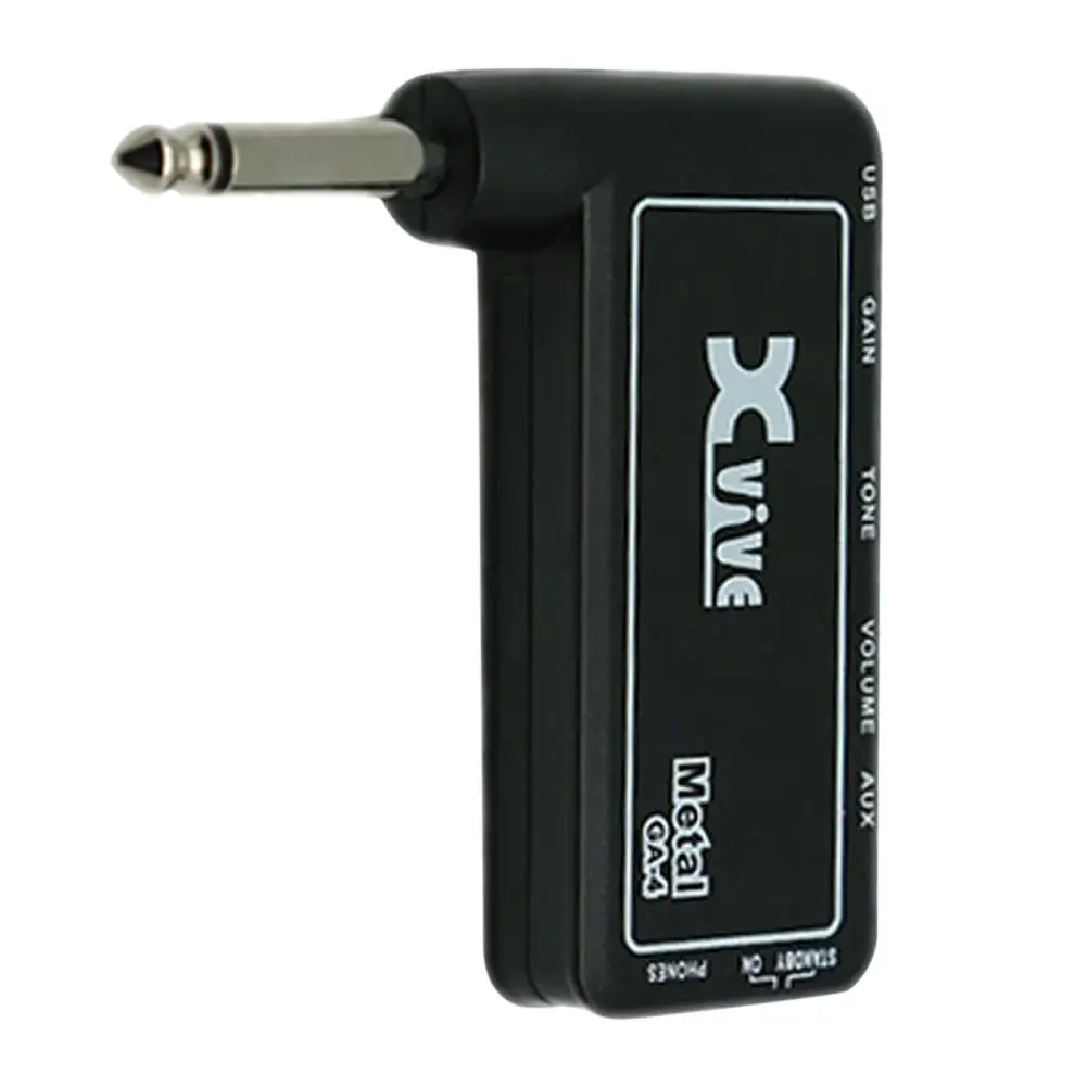 New Hot GA 4 Classic Rock Mini Portable Rechargeable Electric Guitar Plug Headphone Amp Amplifier