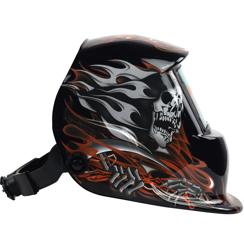 Сварочная маска для шлема автоматическая замена головная лента TIG 107 Red