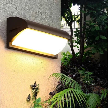 

Thrisdar 18W 30W Motion Sensor Waterproof Garden Porch Led Wall Light Outdoor Villa Hotel Balcony Aisle Corridor Stair Wall Lamp