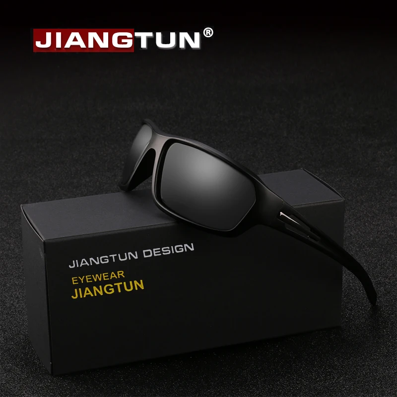 

JIANGTUN Polarized Sunglasses Men Brand Designer Sun Glasses Metal Decoration Designer Gafas De Sol Hombre Oculos Masculino