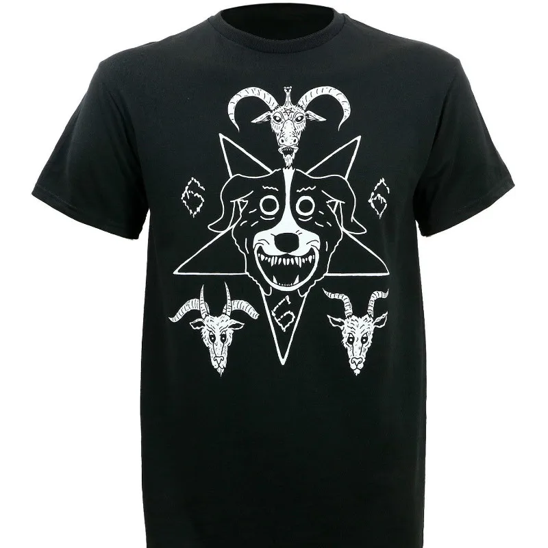 

Authentic Mr Pickles Goats Animated Series T Shirt S 2Xl New Summer Cotton T Shirt Fashion