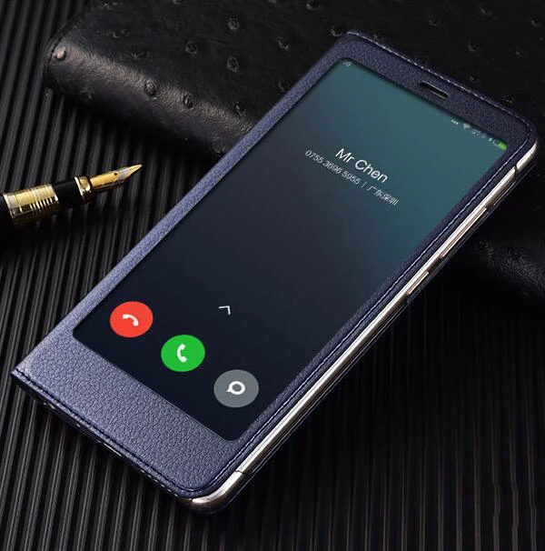 Чехол для xiaomi redmi note 5 флип чехол 99 дюйма кожаный 5pro pro смартфона|Бамперы| |