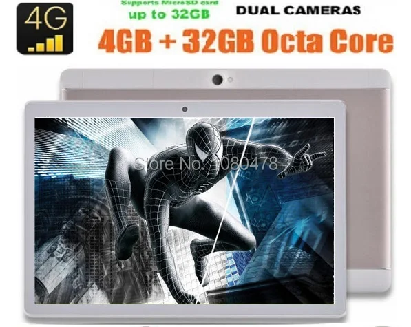 2017 Android 6 0 GPS Tablet 10 inch Octa Core 4G LTE Phone Call 4GB RAM