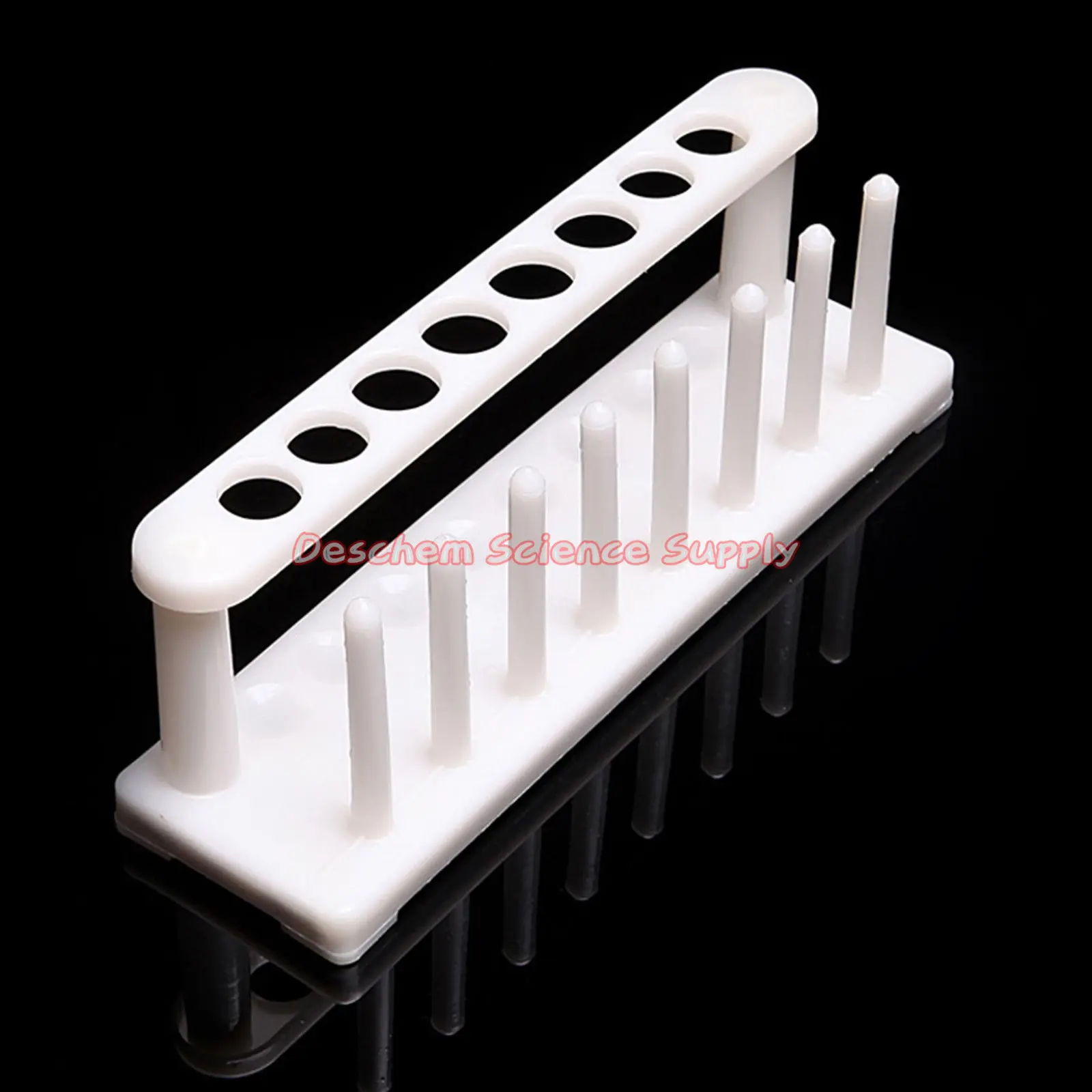 8 Hole,20mm&18mm,Lab Plastic Test Tube Rack Holder,Support Burette