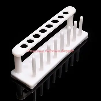 

8-Hole,20mm&18mm,Lab Plastic Test Tube Rack Holder,Support Burette Stand