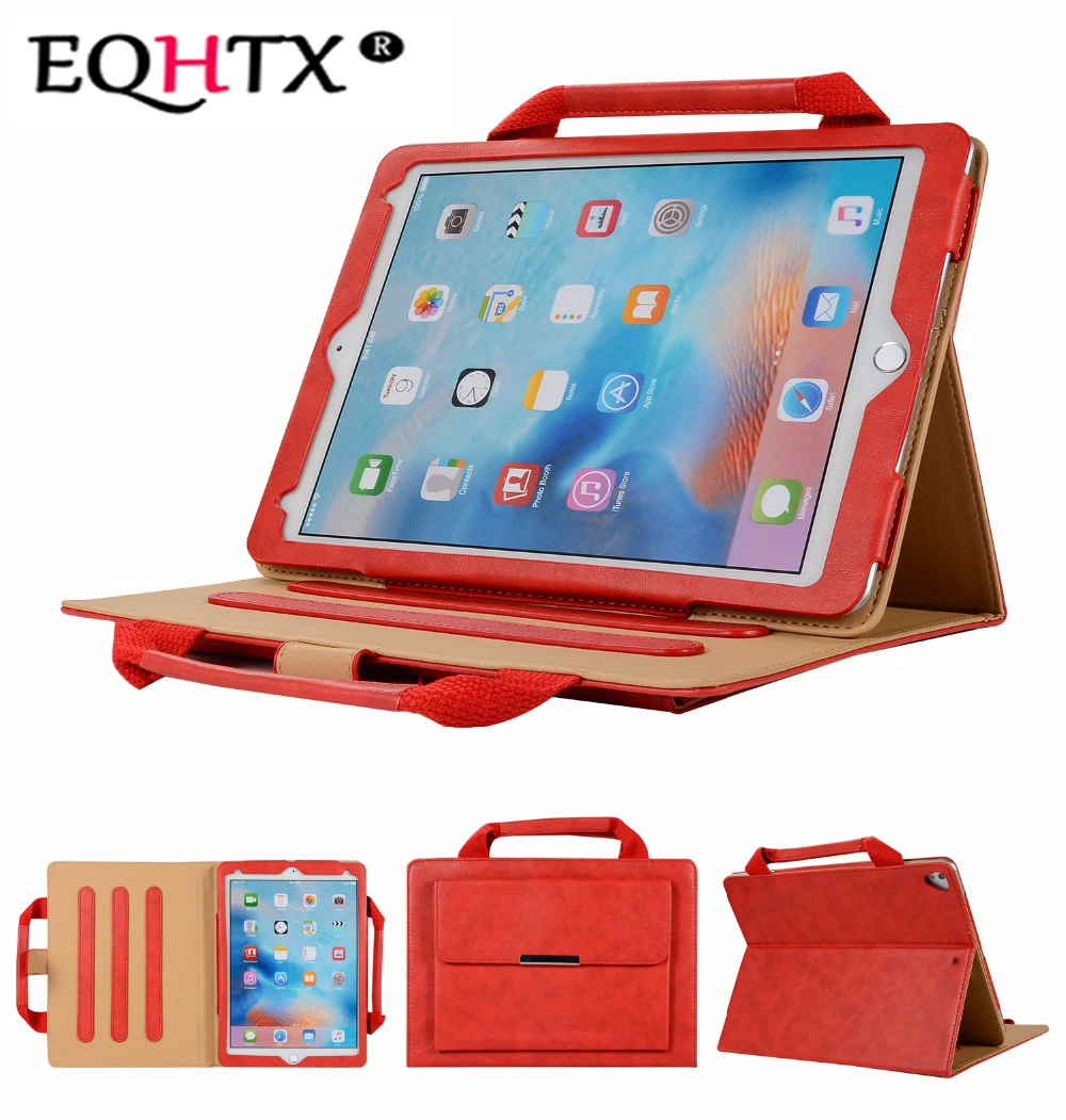 

Fashion men women bag Case for iPad 9.7 inch 2017/2018, for iPad Air/Air 2, for iPad Pro 9.7 ,Portable stand Tablet bag-EQHTX