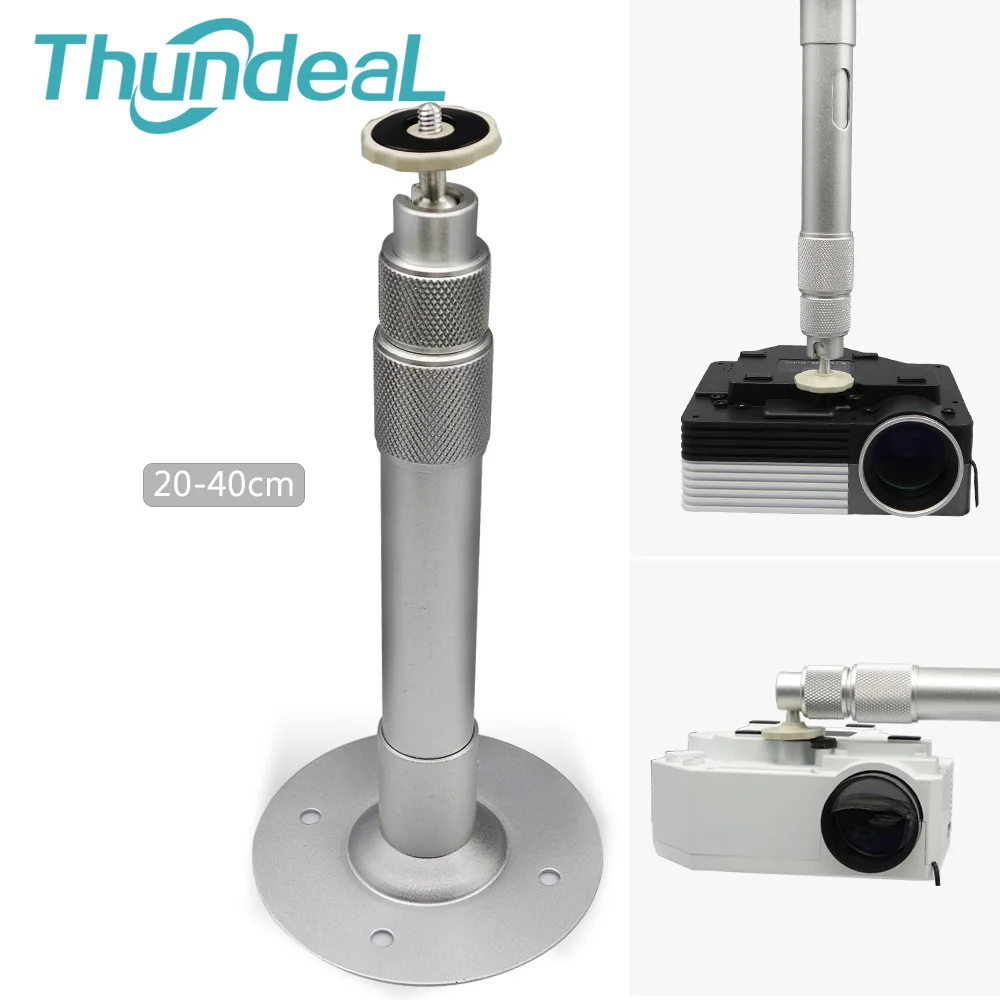 25cm To 39cm Alloy Universal Holder Stand For Projector Ceiling