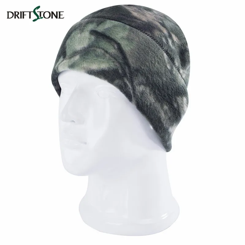 Winter Camouflage Thermal Fleece Cap Casual Soft Warmer Beanies Polar