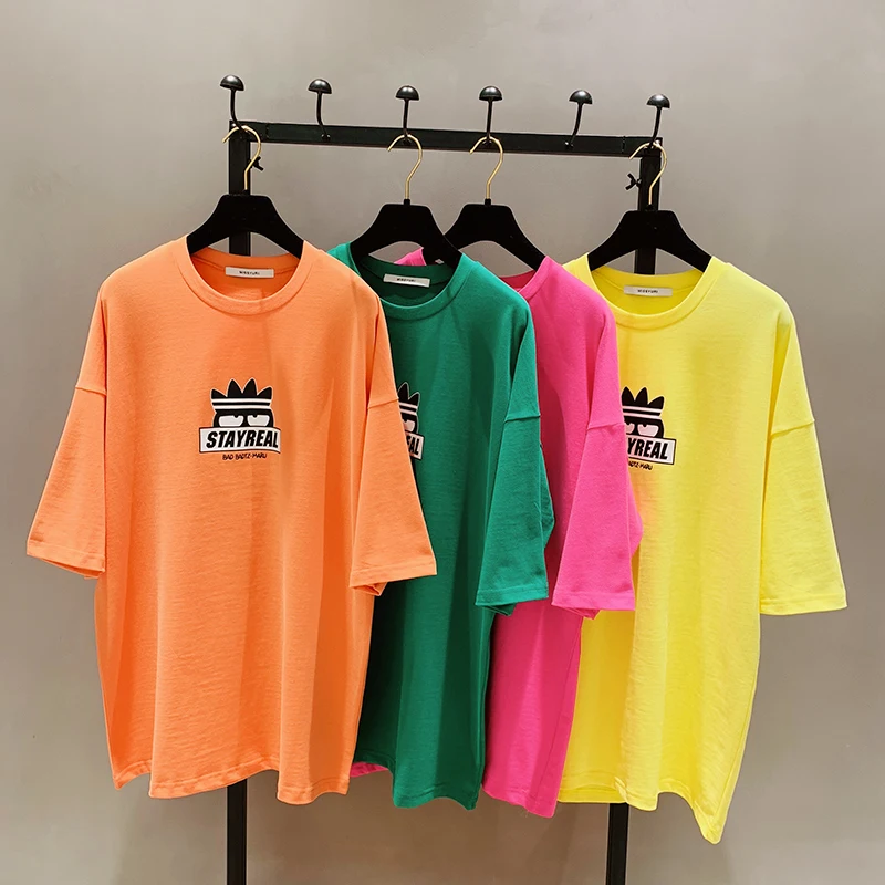 Women Tshirt Cotton Casual Knitted Short Sleeve Long Cloth Letter Printed O-neck Loose New Style Spring Women Tshirt Cotton Casual Knitted Short Sleeve Long Cloth Letter Printed O-neck Loose New Style Spring