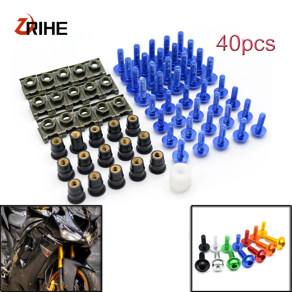 Universal Motorcycle Sports Car Rectification Bolts and Windshield Screw for KTM EXC 125 200 250 300 350 400 450 500 525 DUKE