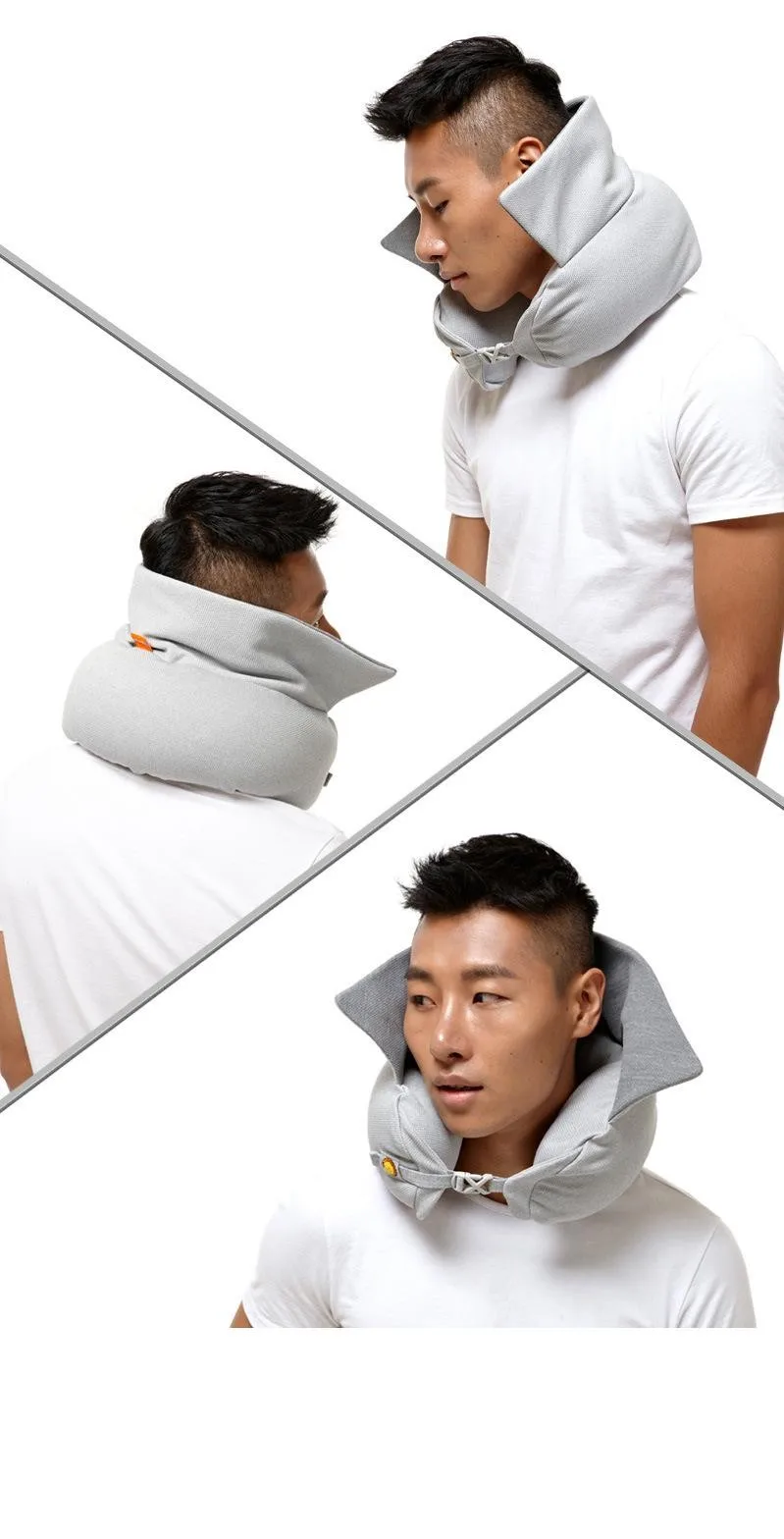 U-образная подушка для шеи, модные базовые модели, Incheon, корейский дизайн, подушка для путешествий, Спящая, в любое время