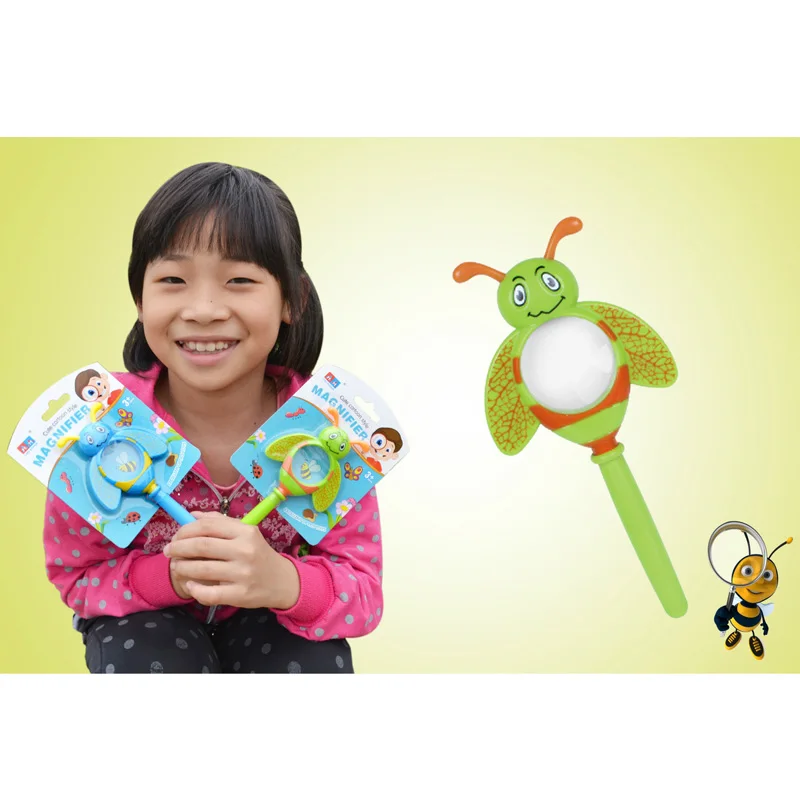 

1pc children's toy magnifying glass insect modeling early education physical chemistry science experimental education