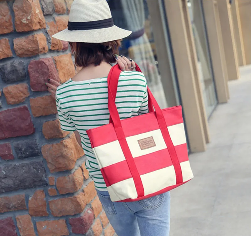 Women Canvas Beach Bags Fashion Large Handbags Female Shoulder Bag Ladies Shopping Messenger Tote Handbag Designer Bolsa SS0337 (26)
