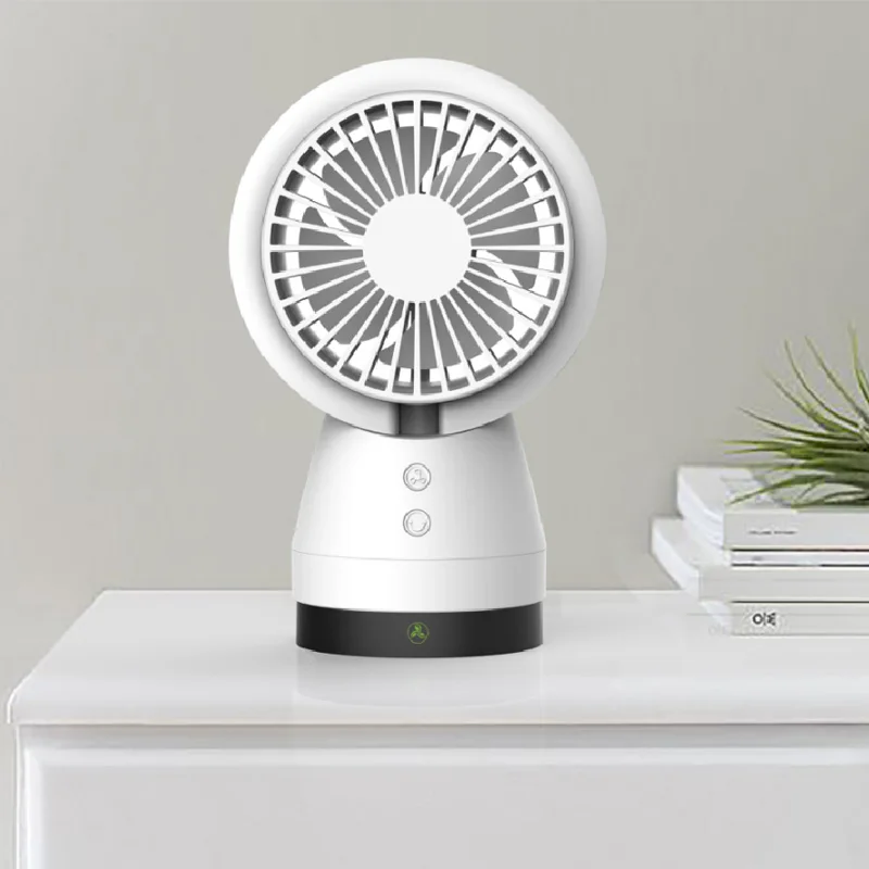 

Portable table top air filter element purification fan except PM2.5