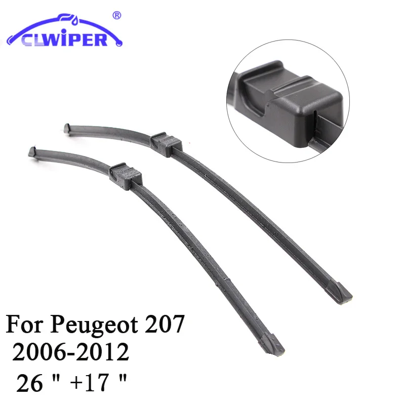CLWIPER Wiper Blade For PEUGEOT 207(2006 2012)2007 2008 2009 2010 2011
