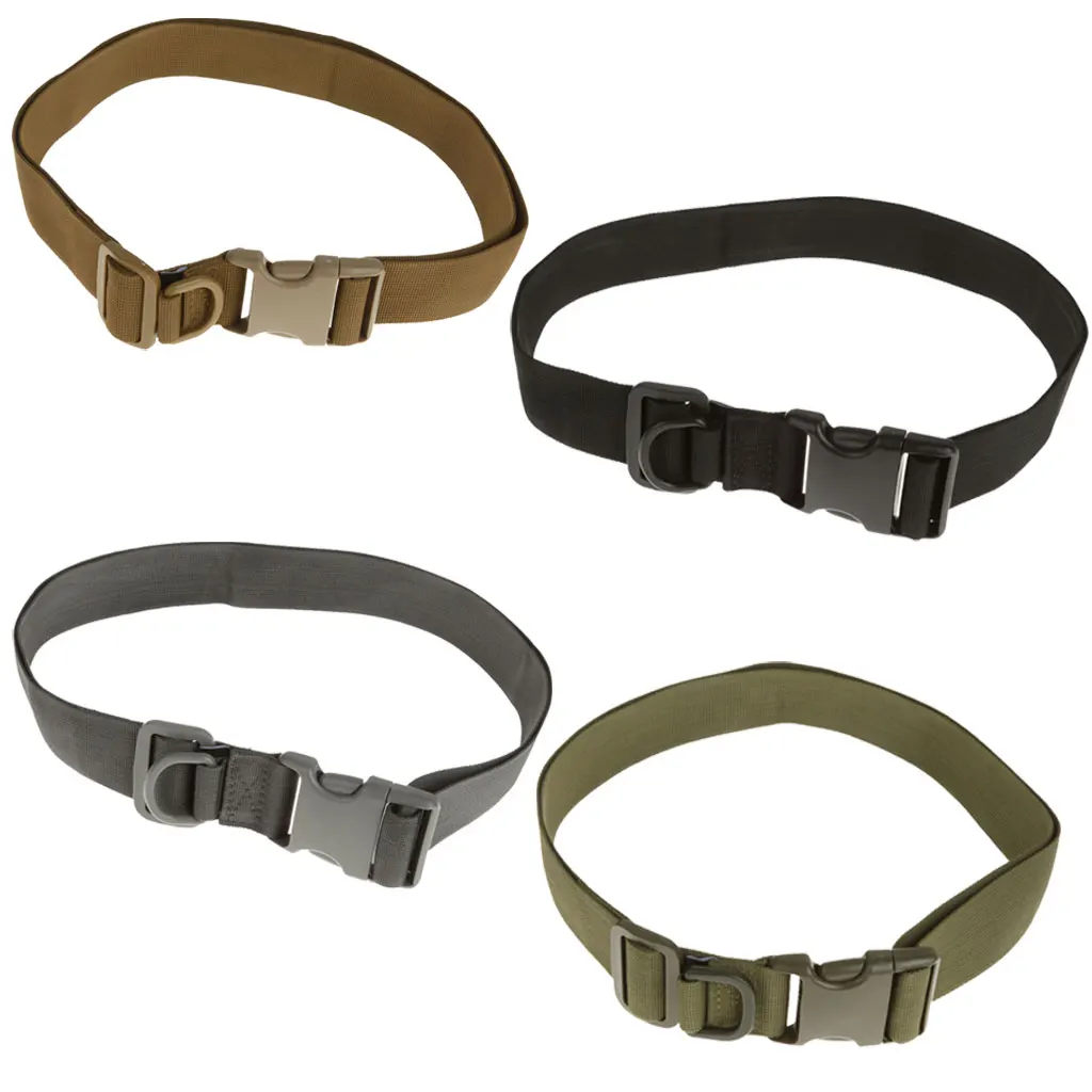 120cm Survival Adjustable Tactical Belt Combat Swat Security Rescue Military Outdoor Tactical Belt Men's Duty Belt Rescue Rigger