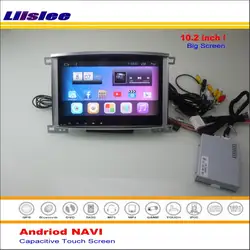 Liislee автомобильный Android gps навигационная система для Toyota Land Cruiser 100/для Lexus LX 470-Радио стерео Мультимедиа без DVD плеер