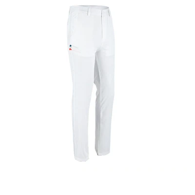 Pgm Golf, мужские летние штаны, высокие эластичные длинные брюки, для взрослых, Мужские дышащие брюки, 5 цветов, XXS-XXXL, AA11847 - Цвет: Белый