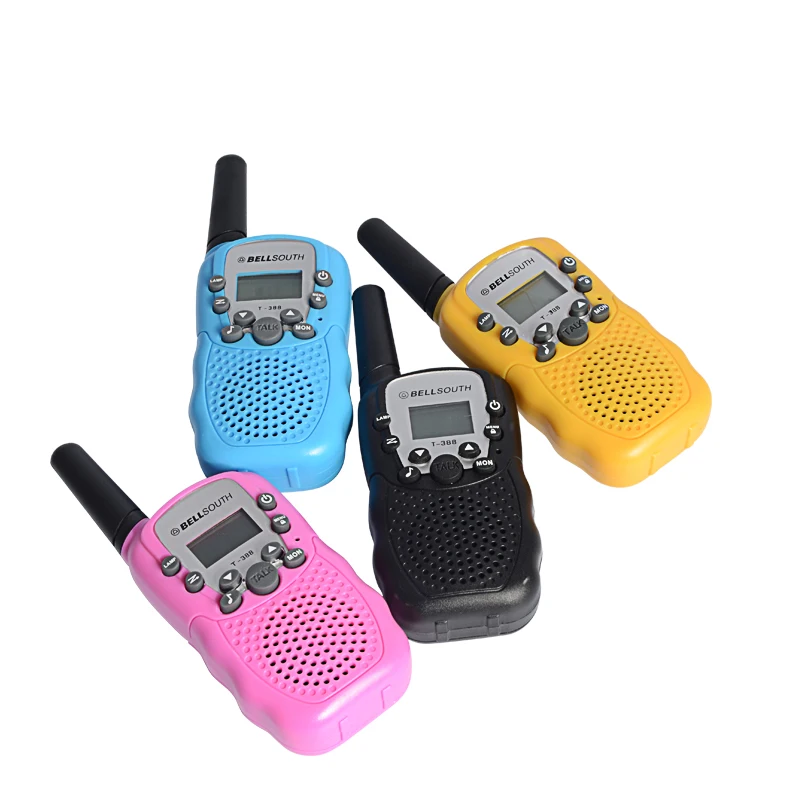 Baofeng T-3 Mini Walkie Talkie UHF 462.550-467.7125MHz Two-way Radios 0.5W 22CH For Kid Children Toy LCD Display Sister T-388 | Мобильные