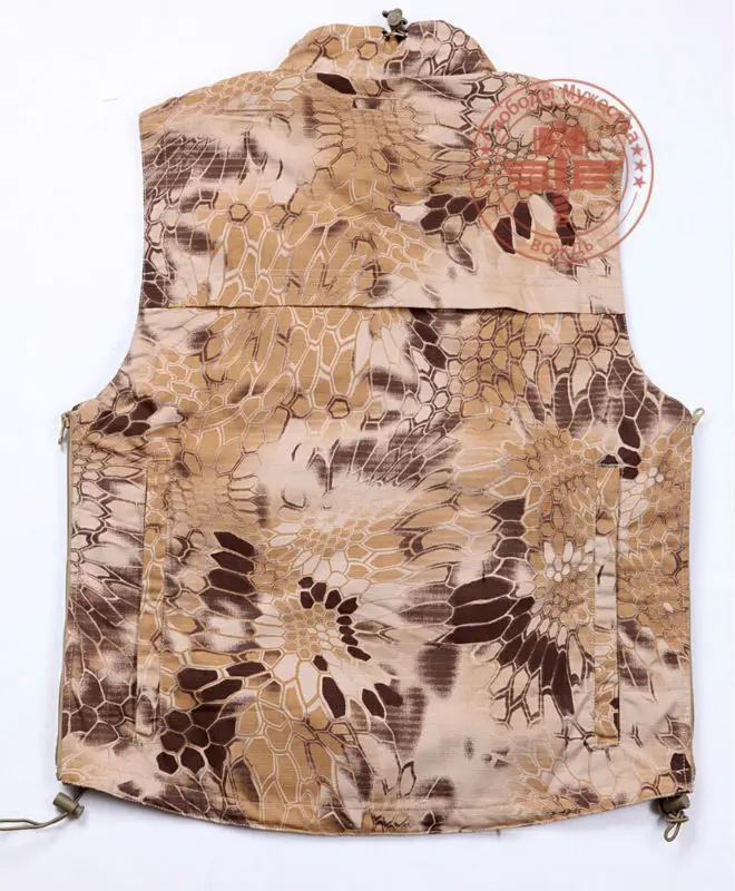 Для мужчин тактический жилет Многофункциональный Камуфляж Вязаные Жилеты для женщин армии мульти карман путешествия фотографии Camo Vest