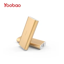 Yoobao YB-SP2 10000 mAh Candy Bar Téléphone Chargeur Double Sortie USB Batterie externe avec LED Banque Power Light pour iPhone LG
