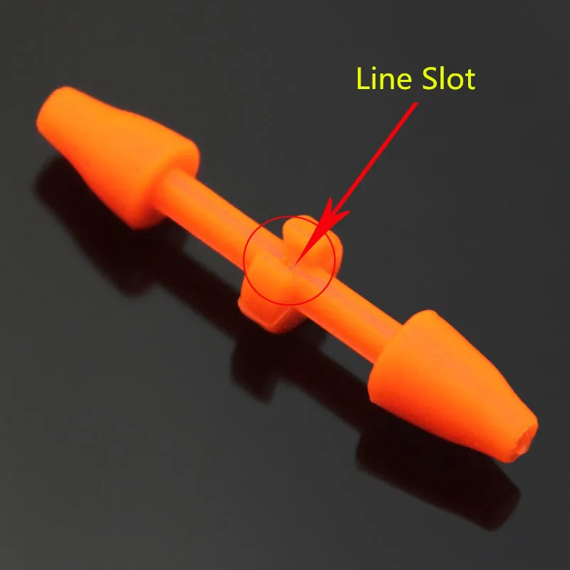 20Sets Rock Fishing Accessories Dual Head Plastic Float Bobber Clip Holder to Line Tackle Fast Shipping|fishing tackle|plastic fishrock fishing |