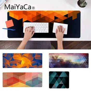

MaiYaCa triangle gamer play mats Mousepad Anti-Slip Durable Silicone Computermats