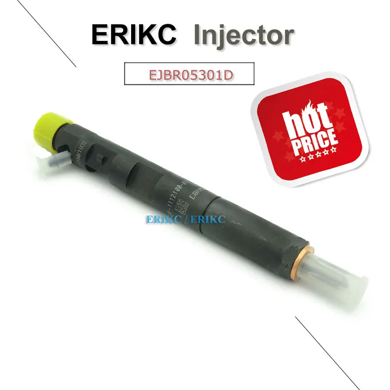 Топливный инжектор ERIKC для дизельного двигателя EJBR05301D детали насоса 5301D