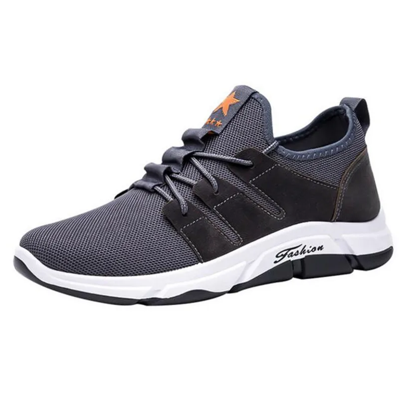 

Spring and autumn new flying woven mesh sneakers men's shoes fashion casual breathable men's casual shoes runningsports
