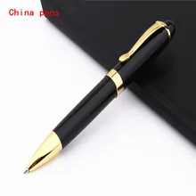 Высокое качество 450 черный цвет Бизнес Офис Средний Ballpoint шариковая ручка