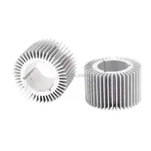 2 Pcs Round Shaped 32mm OD 17.5mm ID 20mm Height LED Light Heatsinks Cooling  Fin