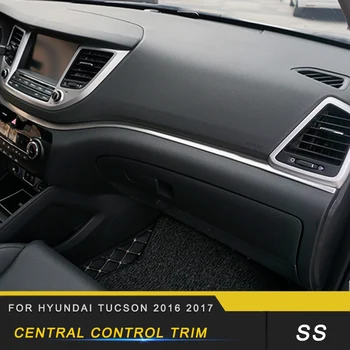 

Auto Car Door Central Control Trim Sticker Accessories Sticker for Hyundai Tucson 2016 2017