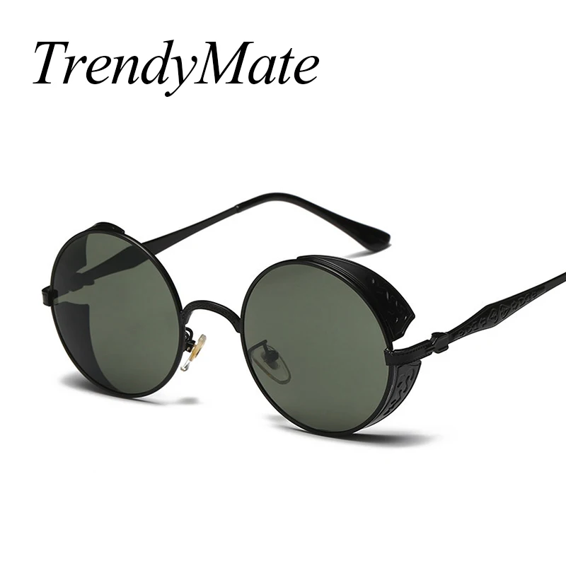 

New Fashion Spring Unique Round Sunglasses Women Vintage Glasses Oculos De Sol Retro Sun Glasses for Men Gafas De Sol 1012T