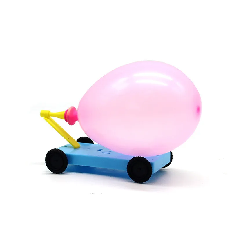 science experiment toys balloon reaction car funny Children's educational toys homemade diy material best gifts for kids