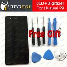 Pour Huawei P9 Écran lcd + Écran Tactile 100% Nouveau Digitizer Assemblée Remplacement Accessoires Pour Huawei Ascend P9 Téléphone