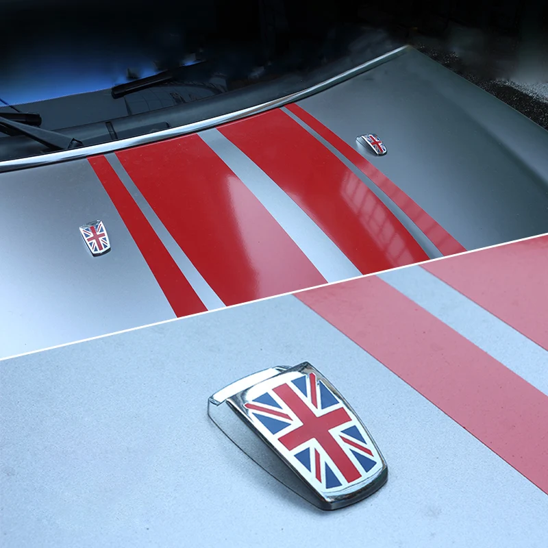 Windshield Wiper Water Spray Nozzle Cover Caps Trim Cover Sticker For