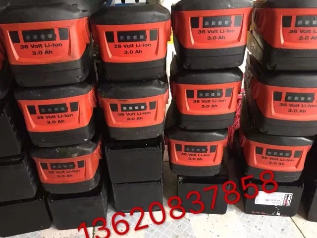 Литиевая батарея HILTI 36 В 3 0 А. Электродрель ручная с электрической пластиной (б/у