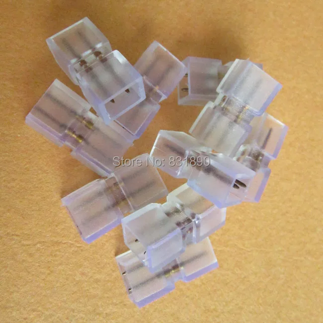 Купить 10 пк из светодиодов полоска коннектор 220 в для полоска smd5050 ...