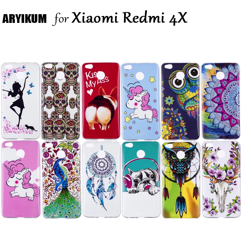 Силиконовый чехол для Xiaomi Redmi 4X 4X2 gb 3gb 16gb 32gb Pro с рисунком собаки из аниме Xiami Xiomi Xaomi